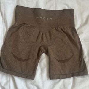 NVGTN Chocolate countour seamless Shorts